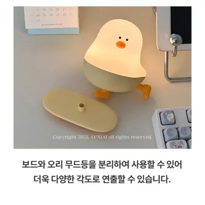 چراغ خواب فانتزی عروسکی طرح مرغ اسکیت سوار Skateboarding Chicken