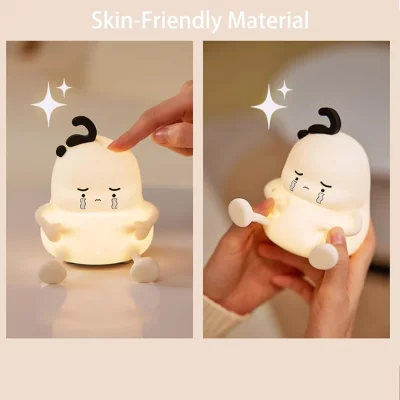 چراغ خواب فانتزی سیلیکونی طرح چاقالو شکمو Chubby A001