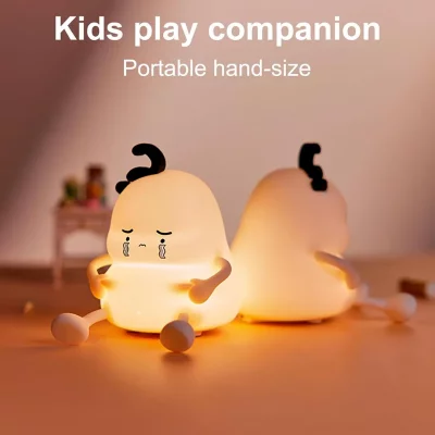 چراغ خواب فانتزی سیلیکونی طرح چاقالو شکمو Chubby A001