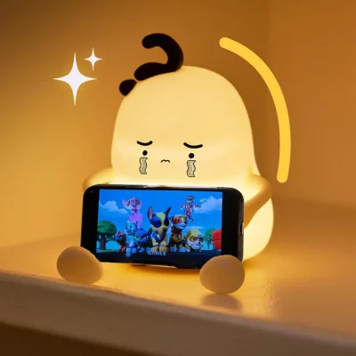 چراغ خواب فانتزی سیلیکونی طرح چاقالو شکمو Chubby A001