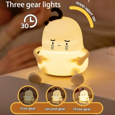 چراغ خواب فانتزی سیلیکونی طرح چاقالو شکمو Chubby A001