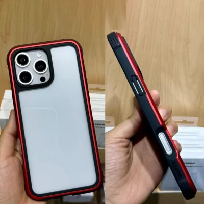 کاور ضد ضربه شفاف کی‌ زد دوو مدل KZDOO ARES مناسب آیفون 16 پرو اپل iPhone 16 Pro