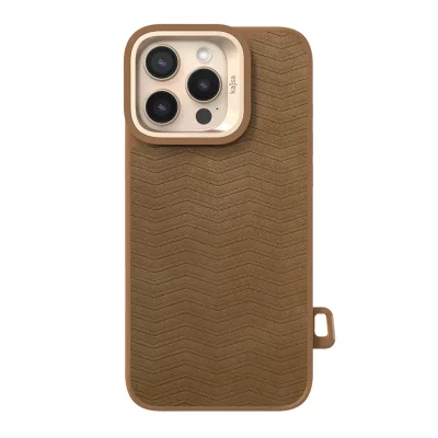 کاور مگ سیف چرمی آیفون 16 پرو مکس اصلی کجسا KAJSA Matte Wave iPhone 16 Pro Max