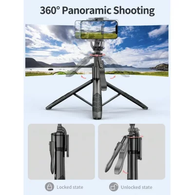 سه پایه و مونوپاد گوشی موبایل ایکس او مدل XO SS15 Selfie Stick Tripod