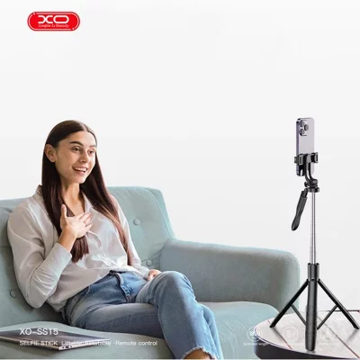 سه پایه و مونوپاد گوشی موبایل ایکس او مدل XO SS15 Selfie Stick Tripod
