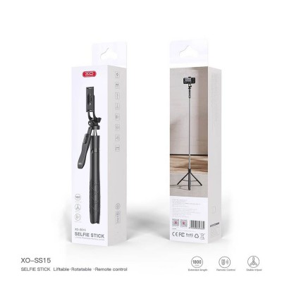 سه پایه و مونوپاد گوشی موبایل ایکس او مدل XO SS15 Selfie Stick Tripod