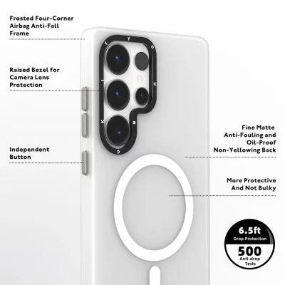 کاور مات مگ سیف اس 25 اولترا سامسونگ یانگ کیت Youngkit Hidden Sand S25 Ultra