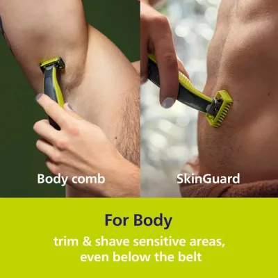 ریش تراش صورت و بادی گروم بدن فیلیپس سری وان بلید مدل Philips OneBlade QP2834/60