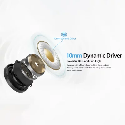 هندزفری بلوتوثی کیو سی وای مدل QCY Buds QT43