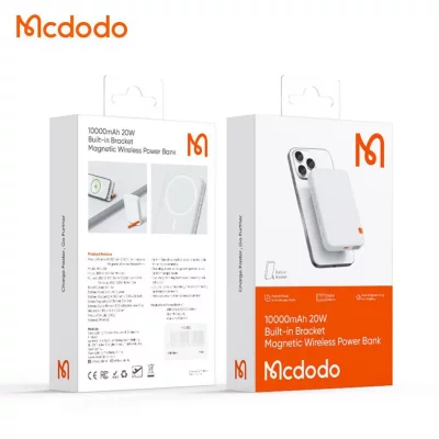 پاور بانک وایرلس مگ سیف 20 وات مک دودو Mcdodo MagSafe MC-510 ظرفیت 10000 میلی آمپر