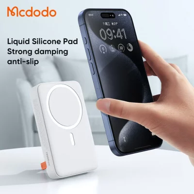 پاور بانک وایرلس مگ سیف 20 وات مک دودو Mcdodo MagSafe MC-510 ظرفیت 10000 میلی آمپر