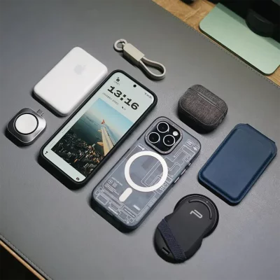 کاور ( قاب ) مگ سیف آیفون 16 نرمال یانگ کیت Youngkit Futuristic Circuit MagSafe iPhone 16