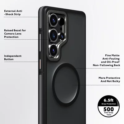 قاب اس 25 اولترا سامسونگ یانگ کیت Youngkit Rocky Sand Soft Touch MagSafe S25 Ultra