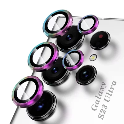 محافظ لنز دوربین اس 23 اولترا سامسونگ مدل رینگی Camera Lens Ring S23 Ultra