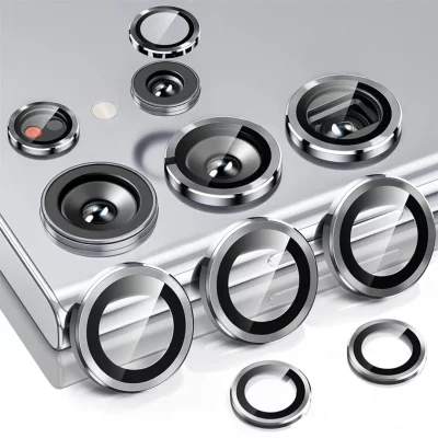 محافظ لنز دوربین اس 23 اولترا سامسونگ مدل رینگی Camera Lens Ring S23 Ultra
