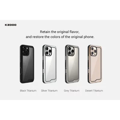 قاب آیفون 16 پرو ( کاور ) کی زد دوو KZDOO ARES SPORT iPhone 16 Pro