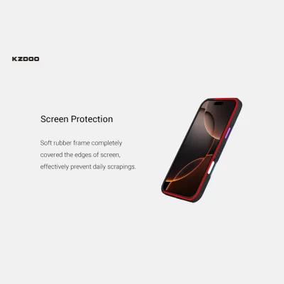 قاب آیفون 16 پرو مگ سیف ( کاور ) کی زد دوو KZDOO MAG ARES SPORT iPhone 16 Pro