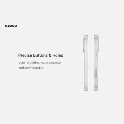 قاب آیفون 16 ( کاور ) شفاف کی‌ زد دوو مدل KZDOO GUARDIAN iPhone 16