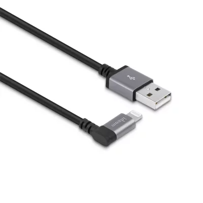 کابل شارژ آیفون لایتنینگ 90 درجه گیمینگ موشی Moshi 90 Degree طول 1.5 متر