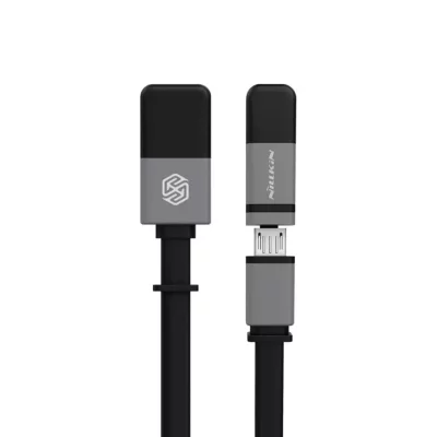 کابل شارژ آیفون لایتنینگ و میکرو یو اس بی نیلکین Nillkin Plus II طول 1.2 متر