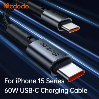 شارژر فندکی با کابل دوسر تایپ سی 30 وات مک دودو Mcdodo CC-7493