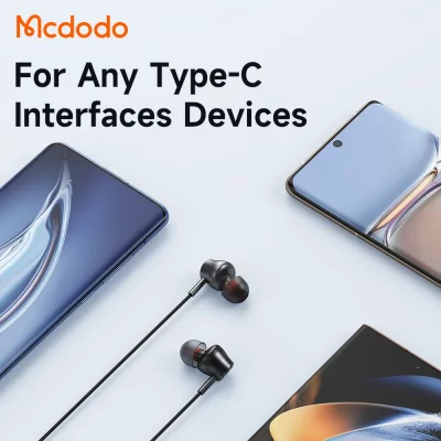 هندزفری با سیم تایپ سی مک دودو Mcdodo USB-C HP-349