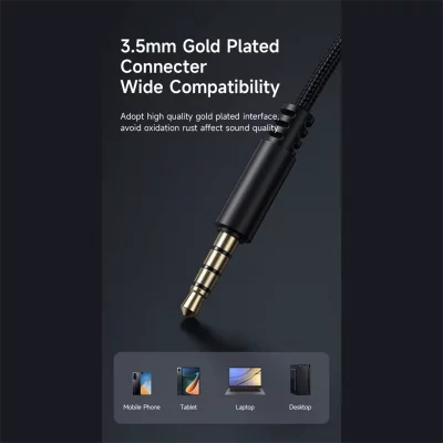 هندزفری با سیم جک 3.5 میلی متری AUX مک دودو Mcdodo HP-350