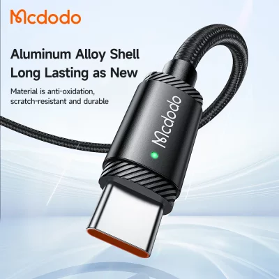 کابل شارژ تایپ سی 120 وات توربو مک دودو Mcdodo CA-473 طول 1.5 متر