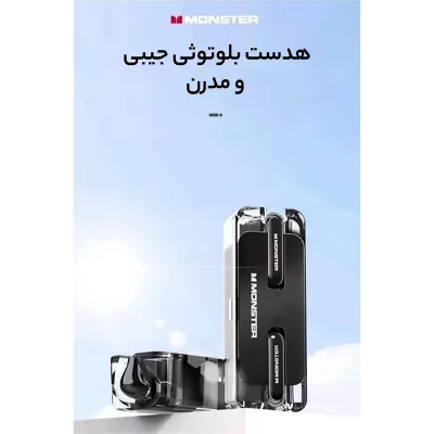 هندزفری بلوتوثی مانستر مدل Monster Airmars XKT08