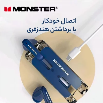 هندزفری بلوتوثی مانستر مدل Monster Airmars XKT08