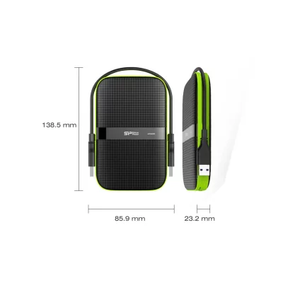 هارد اکسترنال 1 ترابایت سیلیکون پاور Armor A60