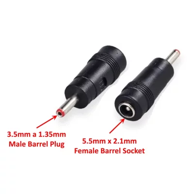 تبدیل فیش آداپتور استاندارد به ریز (سر قرمز)