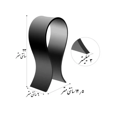 پایه نگهدارنده هدفون ( استند هدست ) مدل KBR-1