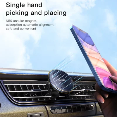 پایه نگه دارنده موبایل ( هولدر ) مگ سیف یسیدو مدل Yesido MagSafe C126