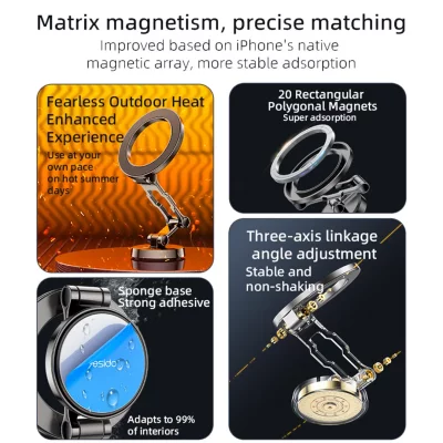 پایه نگه دارنده موبایل ( هولدر ) مگ سیف داشبوردی یسیدو مدل Yesido C203