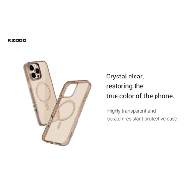 قاب آیفون 16 مگ سیف شفاف ( کاور ) کی‌ زد دوو مدل KZDOO ICEGUARD iPhone 16