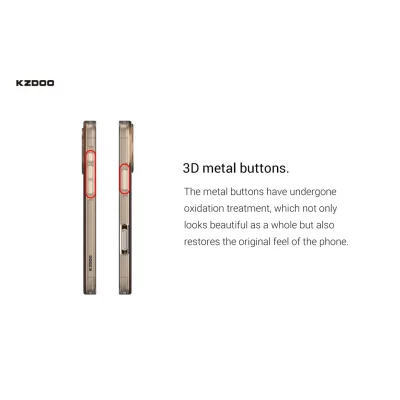 قاب آیفون 16 مگ سیف شفاف ( کاور ) کی‌ زد دوو مدل KZDOO ICEGUARD iPhone 16