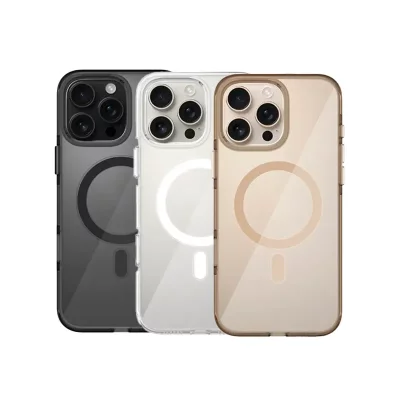 قاب آیفون 16 پرو مگ سیف شفاف ( کاور ) کی زد دوو مدل KZDOO ICEGUARD iPhone 16 Pro