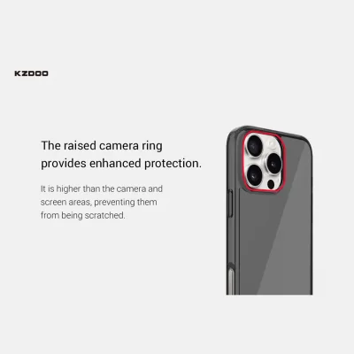 قاب آیفون 16 پرو مگ سیف شفاف ( کاور ) کی‌ زد دوو مدل KZDOO ICEGUARD iPhone 16 Pro