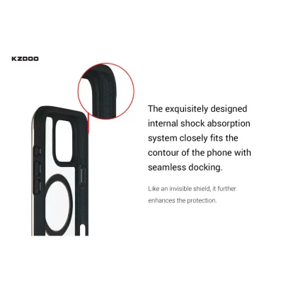 قاب آیفون 16 مگ سیف ( کاور ) کی زد دوو KZDOO MAG ARES iPhone 16