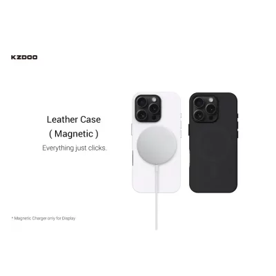 قاب آیفون 16 مگ سیف چرمی ( کاور ) کی زد دوو  KZDOO MAG NOBLE iPhone 16