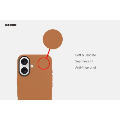 کاور مگ سیف چرمی آیفون 16 پرو مکس کی زد دوو KZDOO MAG NOBLE iPhone 16 Pro Max