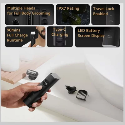 ماشین اصلاح موی سر ، صورت ، بدن و بینی شیائومی Grooming Kit Pro XMGHT2KITLF
