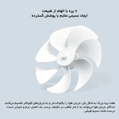 پنکه شارژی شیائومی مدل Mini Fan ZMYDFS01DM