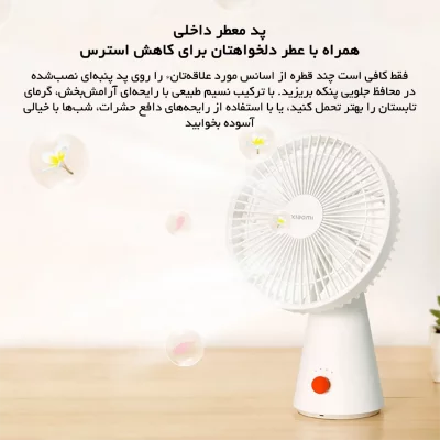 پنکه شارژی شیائومی مدل Mini Fan ZMYDFS01DM