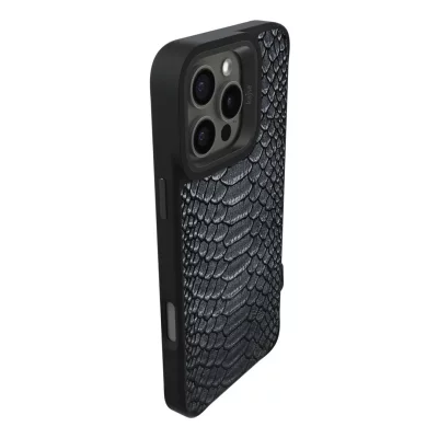 قاب آیفون 16 ( کاور ) مگ سیف چرمی اصلی کجسا KAJSA Snake iPhone 16