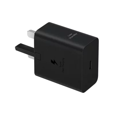 آداپتور 45 وات سوپر فست شارژ سامسونگ اصلی  با کابل 5 آمپر Samsung 45W Low Standby EP-T4511