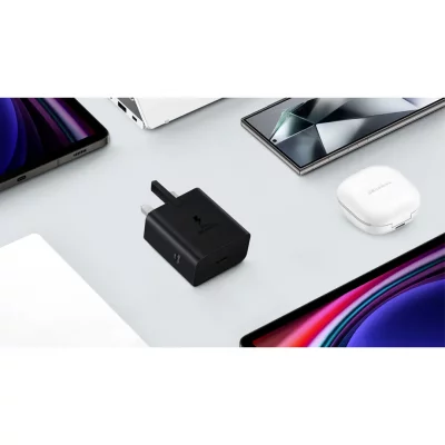 آداپتور 45 وات سوپر فست شارژ 2.0 سامسونگ اصلی  با کابل 5 آمپر Samsung 45W Low Standby EP-T4511