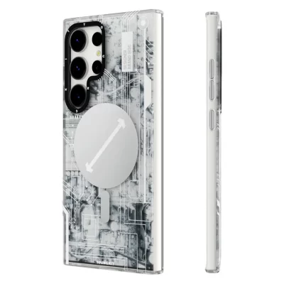 قاب اس 24 اولترا ( کاور ) مگ سیف یانگ کیت Youngkit Futuristic Circuit MagSafe S24 Ultra