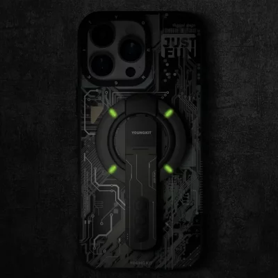 هولدر و استند فیجت ضد استرس مگ سیف مگنتی یانگ کیت Dual-Sided Magnetic Grip